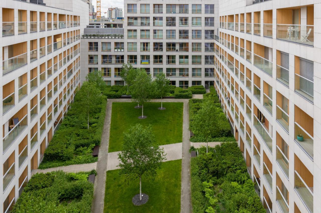 Stylish Apartment Kolejowa & Parking & Balcony By Noclegi Renters Varşova Dış mekan fotoğraf